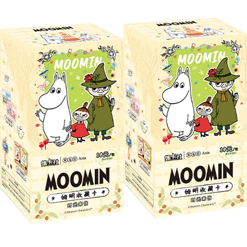 Card Fun New Genuine Moomin Card Time Letter Figure SEC Cards Finnish Classics Peripheral Collection Cards Children's Toys Gifts