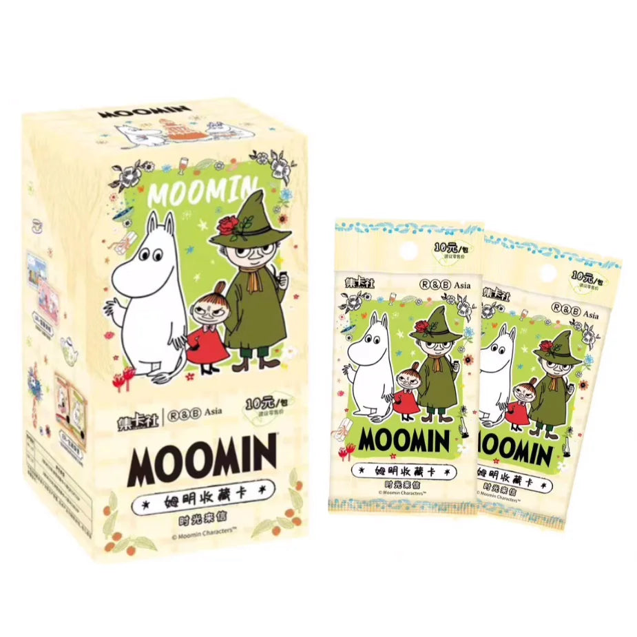 Card Fun New Genuine Moomin Card Time Letter Figure SEC Cards Finnish Classics Peripheral Collection Cards Children's Toys Gifts