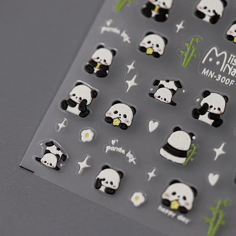 1Sheet Shell Light Nail Sticker 5D Cute Jelly Dream Water Bubble Dolphin Sticker Press On Nails Japanese Nail Decorations Decals