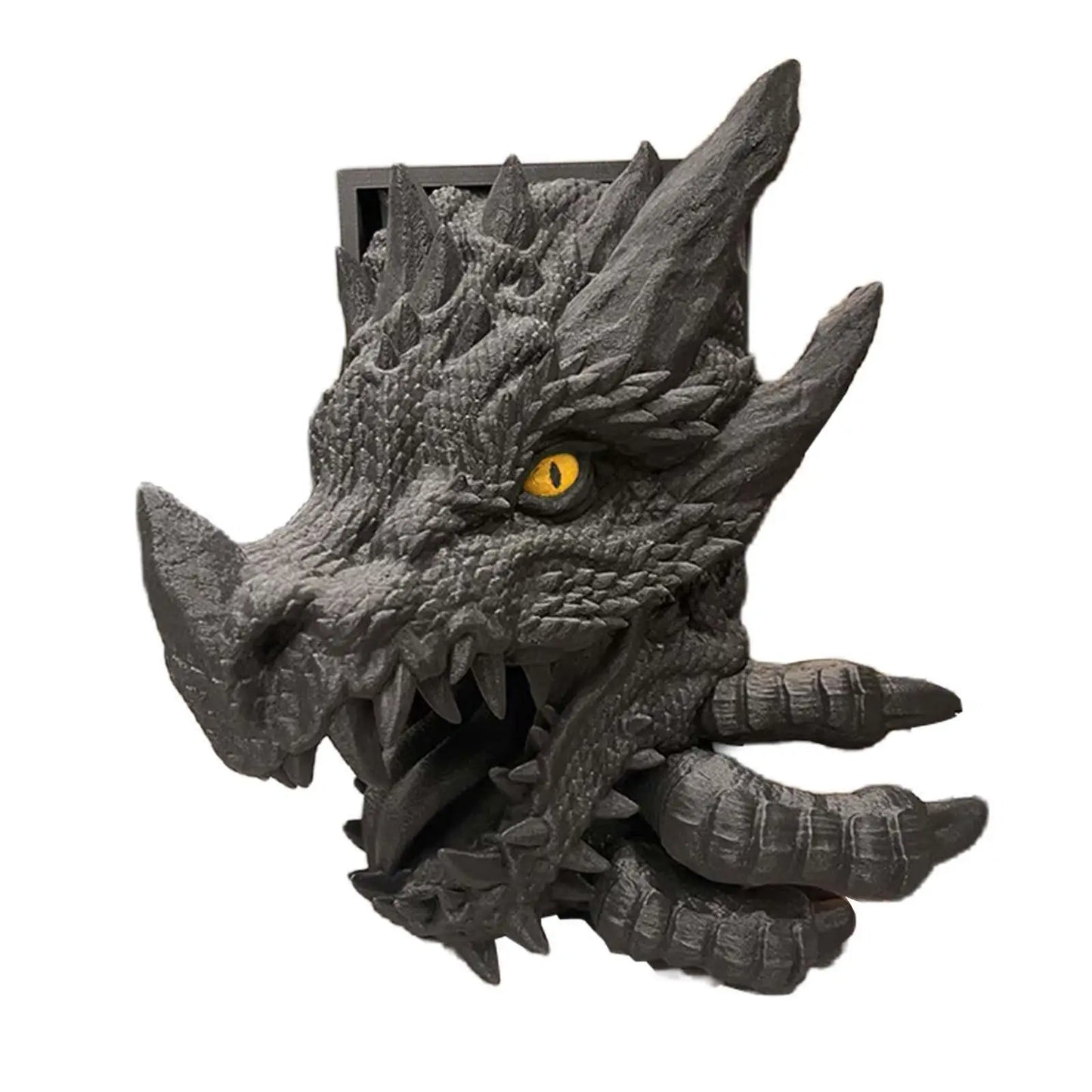 Dragon Statue Sculpture Bookend Book Support for Entrance Bar Living Room