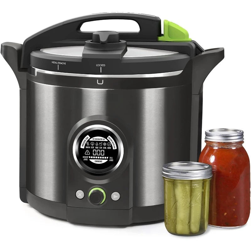 12 Qt Stainless steel Electric Pressure Canner，home.