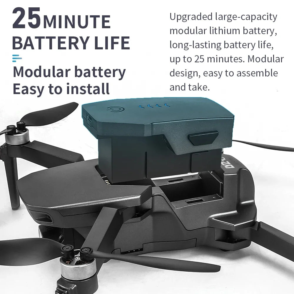 LYZRC L300 Drone 4K GPS Dron With Camera Brushless Motor 5G FPV Quadcopter 1.2km 25min 1xBattery Version