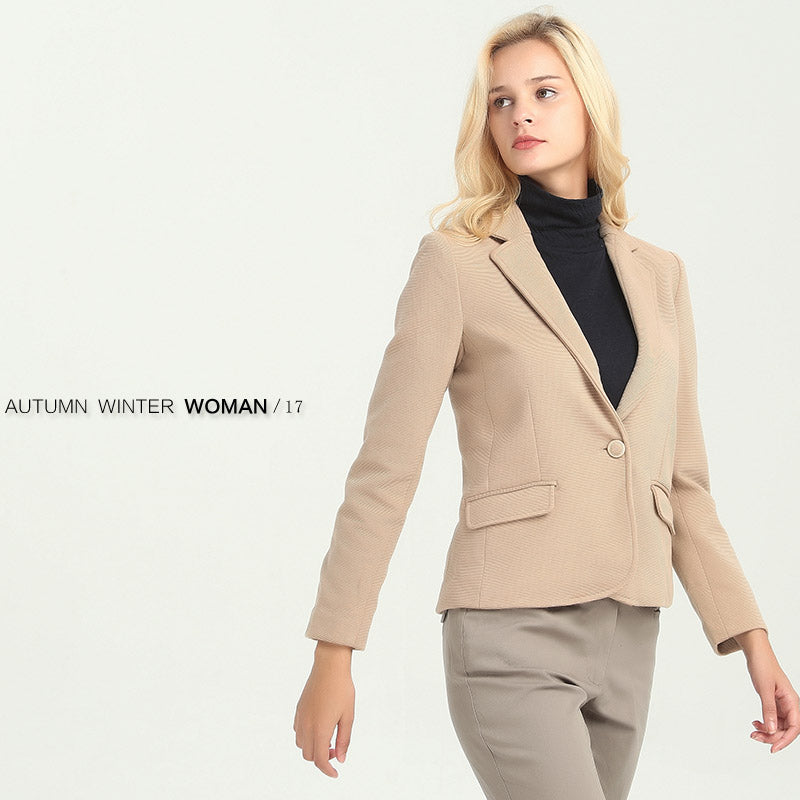 Hot Slim Fit Business Spring New Exported to Japan Big Brand Foreign Trade Original Order Cut Label Women's Small Suit